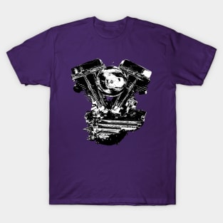 Dark twin pan T-Shirt